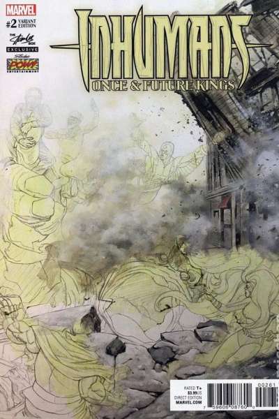 Inhumans: Once & Future Kings POW B cover #1