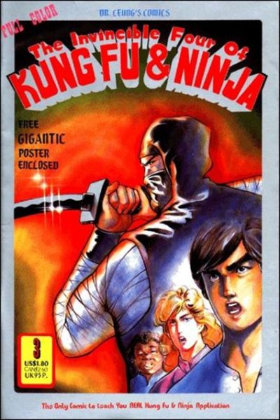 Invincible Four of Kung Fu & Ninja #3