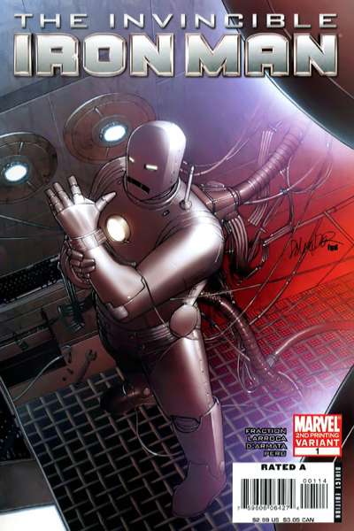 Invincible Iron Man 2008 Series #1