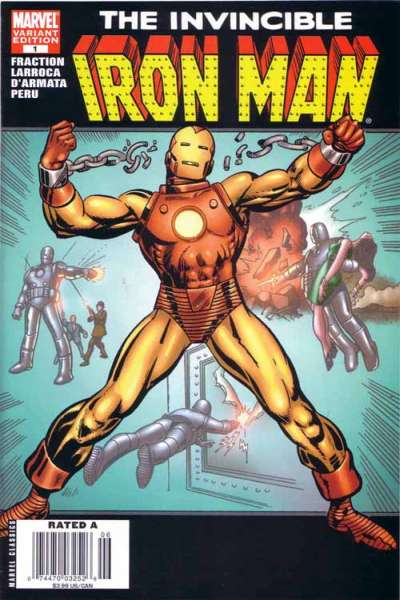Invincible Iron Man 2008 Series Barnes & Noble Variant #1