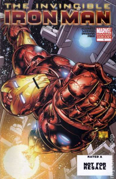 Invincible Iron Man 2008 Series Book Market Variant #1