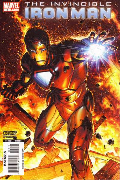 Invincible Iron Man 2008 Series Peterson cover #2