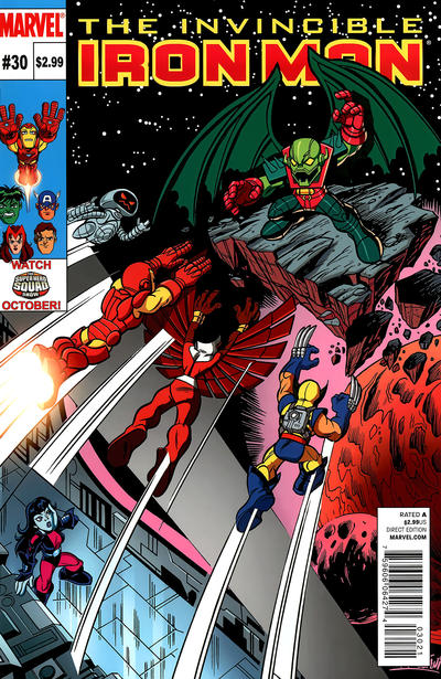 Invincible Iron Man 2008 Series #30