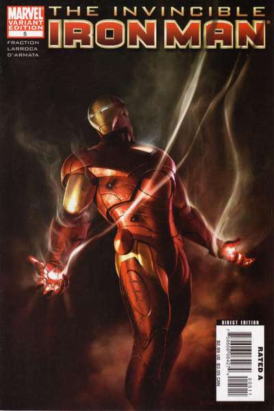 Invincible Iron Man 2008 Series Meinerding cover #5