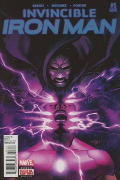 Invincible Iron Man 2015 Series #5