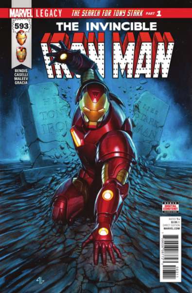 Invincible Iron Man Dec 2017 Series #593
