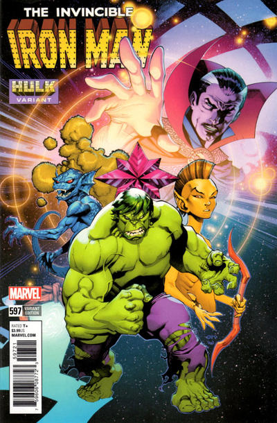 Invincible Iron Man Dec 2017 Series #597