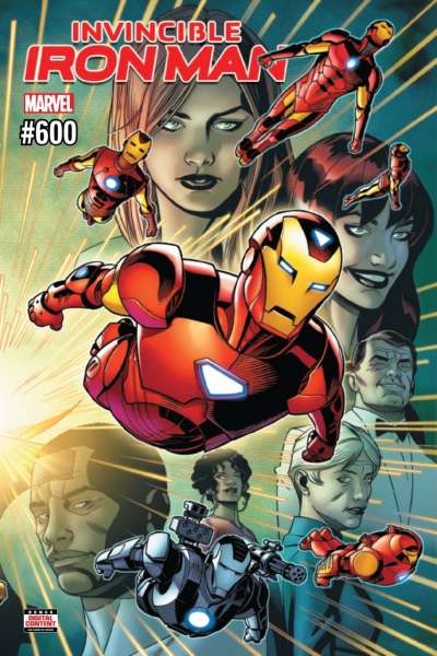 Invincible Iron Man Dec 2017 Series #600