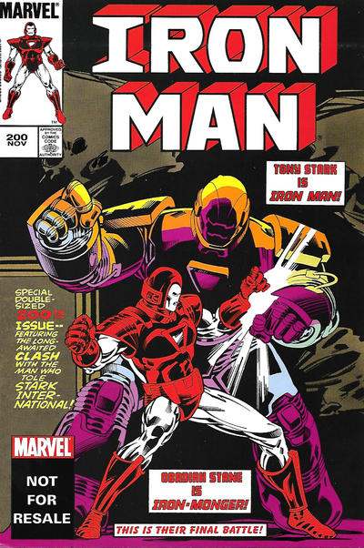 Iron Man 1968 Series Marvel Legends Reprint #200
