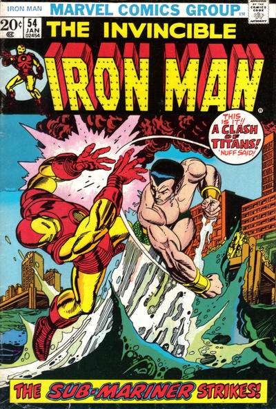 Iron Man 1968 Series #54