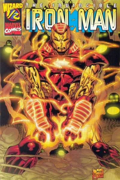 Iron Man 1998 Series Wizard 1/2 Issue is #1/2 #0