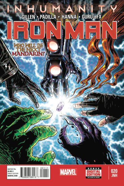 Iron Man 2013 Series Issue is #20.INH #20