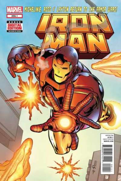 Iron Man Armor Wars 258 Issue is #258.1 #1