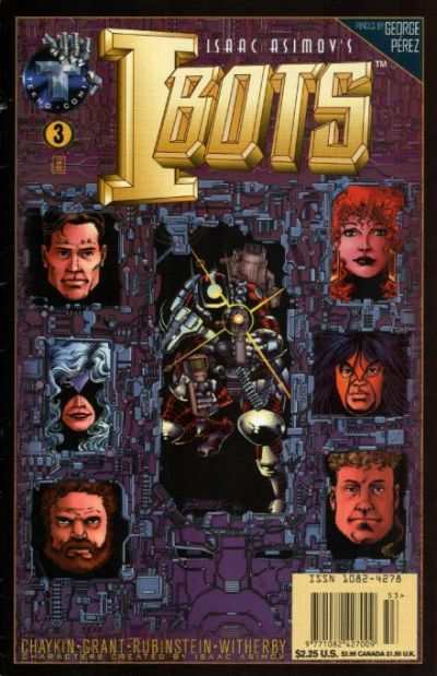 Isaac Asimov's I-Bots 1995 Series #3
