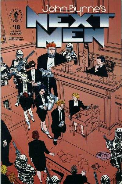 John Byrne's Next Men 1992 Series #18