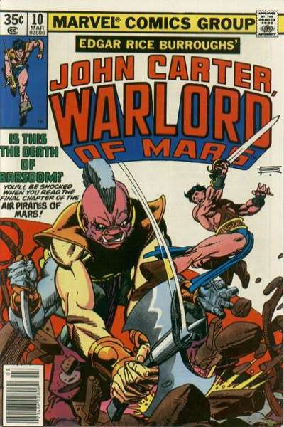 John Carter: Warlord of Mars 1977 Series #10