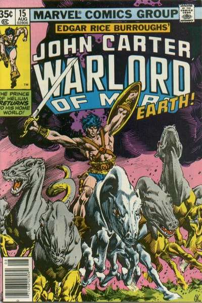 John Carter: Warlord of Mars 1977 Series #15