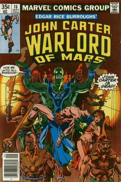 John Carter: Warlord of Mars 1977 Series #16