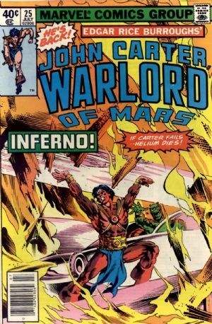 John Carter: Warlord of Mars 1977 Series #25