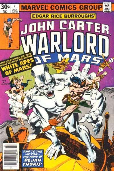 John Carter: Warlord of Mars 1977 Series #2