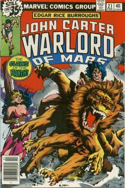 John Carter: Warlord of Mars 1977 Series #21