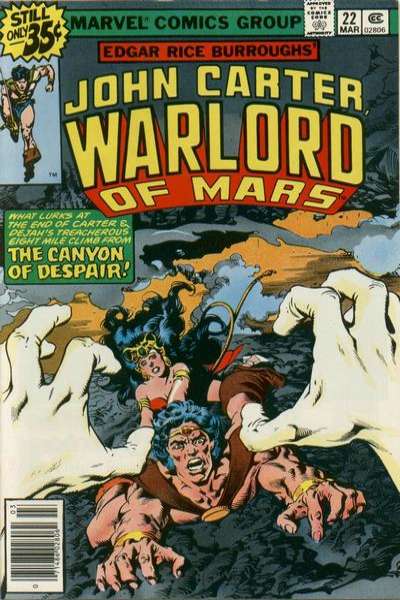 John Carter: Warlord of Mars 1977 Series #22