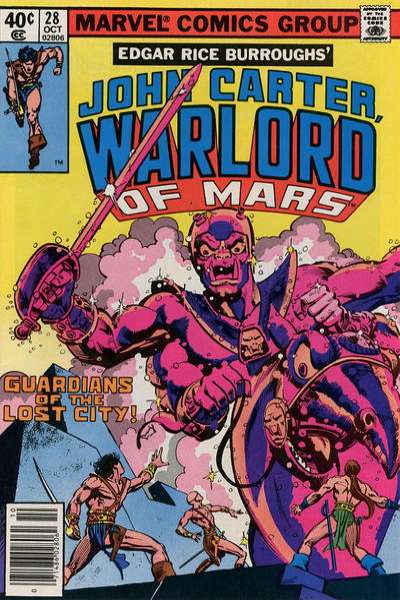 John Carter: Warlord of Mars 1977 Series #28