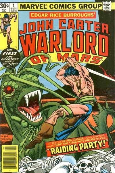 John Carter: Warlord of Mars 1977 Series #4
