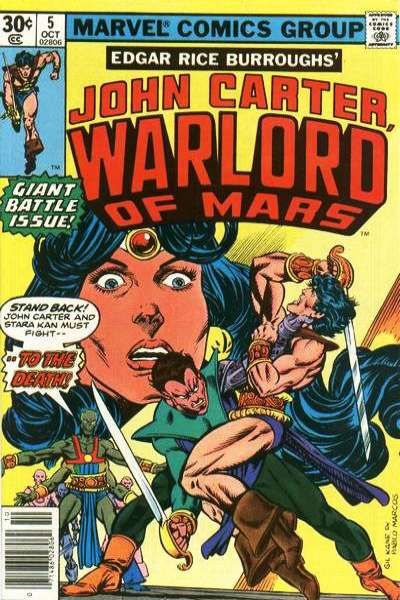 John Carter: Warlord of Mars 1977 Series #5
