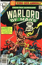 John Carter: Warlord of Mars 1977 Series Annual #1