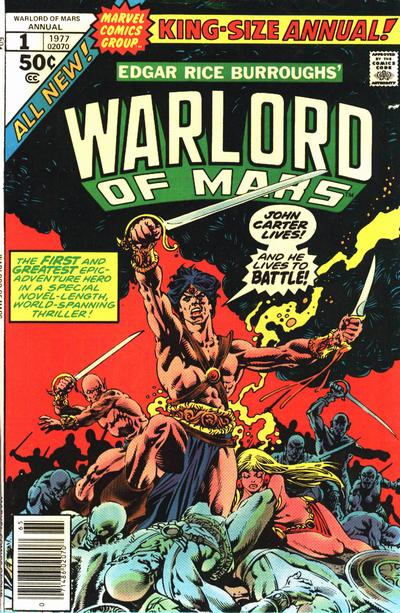 John Carter: Warlord of Mars 1977 Series Annual #1