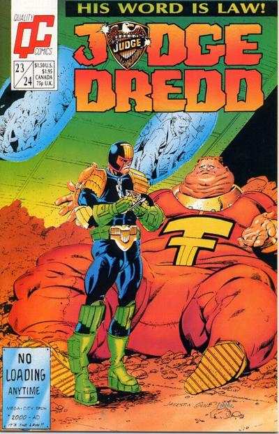 Judge Dredd 1986 Series #23