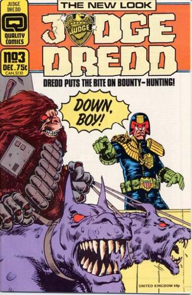Judge Dredd 1986 Series #3