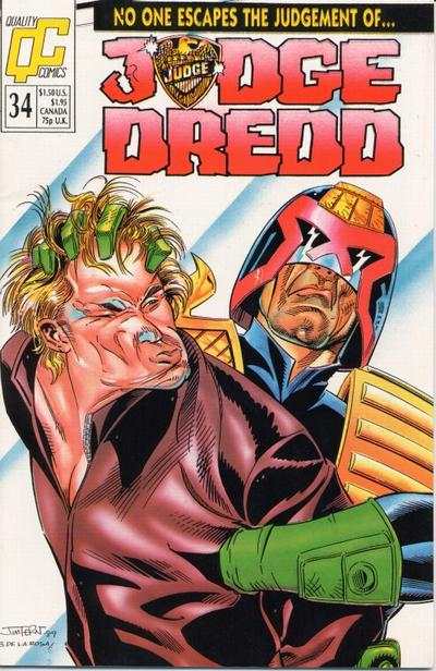 Judge Dredd 1986 Series #34