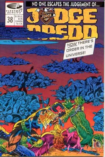 Judge Dredd 1986 Series #38
