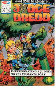 Judge Dredd 1986 Series #39