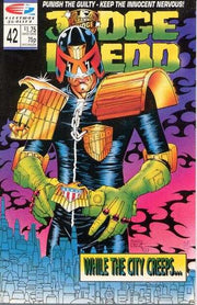 Judge Dredd 1986 Series #42