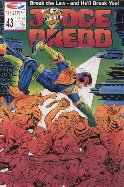Judge Dredd 1986 Series #43