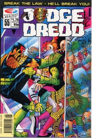 Judge Dredd 1986 Series #55