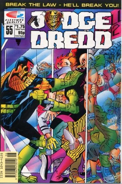 Judge Dredd 1986 Series #55