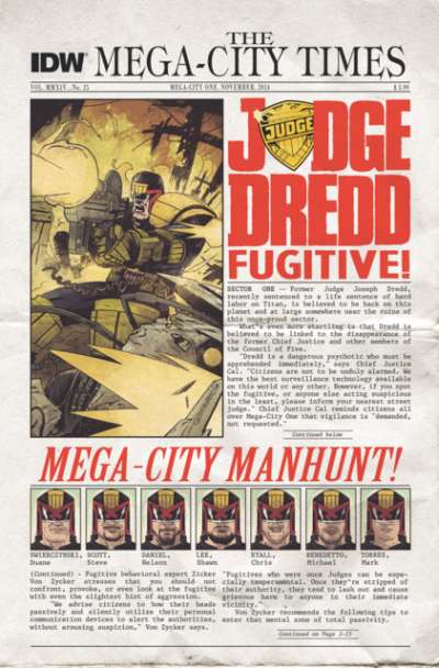 Judge Dredd 2012 Series #25