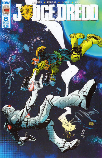 Judge Dredd 2015 Series ROM cover #8