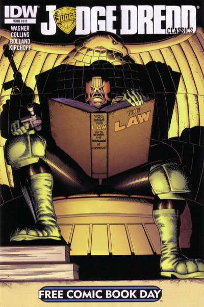 Judge Dredd Classics 2013 Series FCBD edition #1