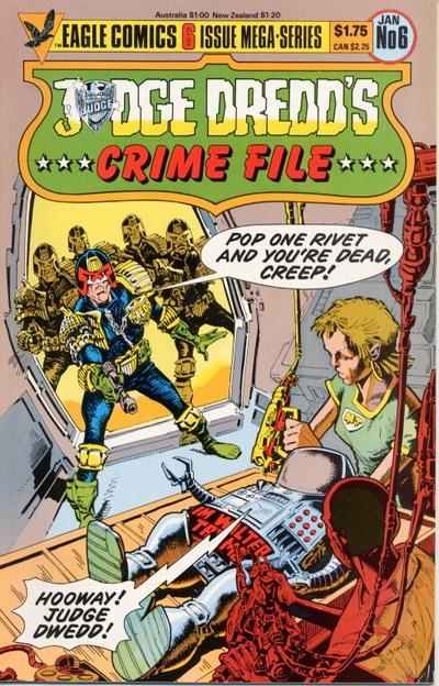 Judge Dredd's Crime File 1985 Series #6