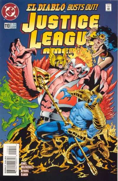 Justice League 1987 Series #110