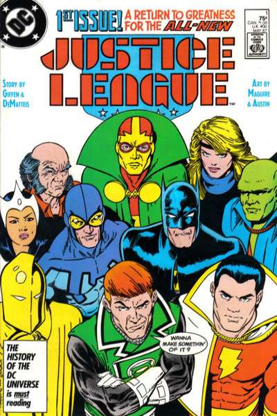 Justice League 1987 Series #1