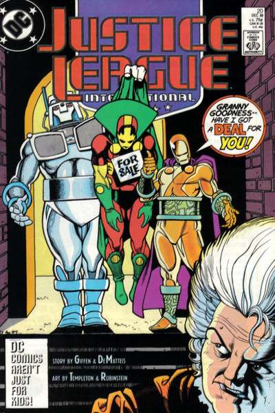 Justice League 1987 Series #20