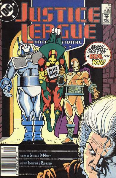 Justice League 1987 Series #20