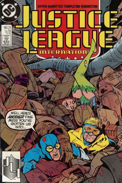 Justice League 1987 Series #21