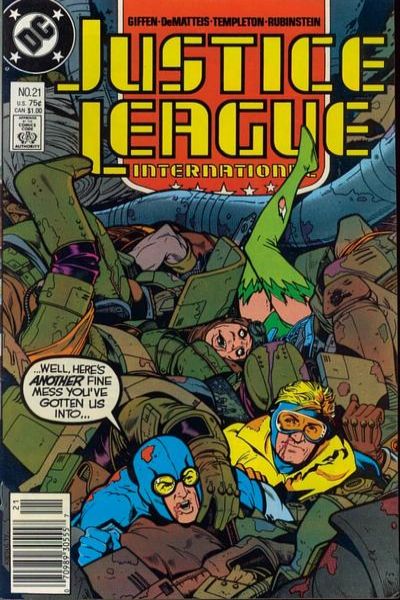 Justice League 1987 Series #21